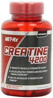 MET-Rx Creatine 4200 Diet Supplement Capsules, 120 Count