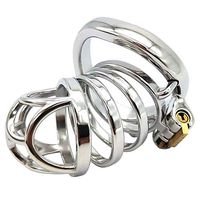 Device Lock Ĉöċk Cage Male Anti-Off Hypoallergenic Device Stainless Steel Chāstity Cage 3 Different Sizes Lock Ring Anti-Off Lock Ring (Size : 45mm)