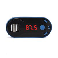 LtrottedJ Bluetooth Wireless FM Transmitter MP3 Player Handsfree Car Kit USB TF SD Remote