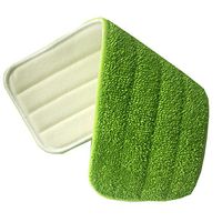 Microfiber Reveal Mop Pads Refill Replacement Reusable Washable for Spray Mop,Wet/Dry Cleaning Use,18"L X 5.5"W (1, Green)