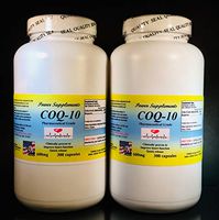 CoQ-10 q10 co-Enzyme, Anti-Aging 600mg - 600 (2x300) Capsules