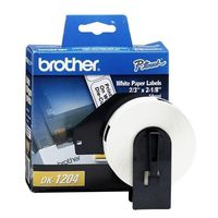 Brother Die-Cut Multipurpose Labels, .66" x 2.1", White, 400/Roll