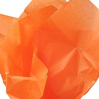 10ea - 20 X 26 Torrid Orange Tissue Paper