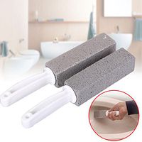 2pcs Practical Water Toilet Bowl Pumice Stone Cleaner Brush Wand Household Fusheng