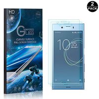 Bear Village Screen Protector for Sony Xperia XZ1 Compact, Anti Scratch, Anti Fingerprint Tempered Glass Screen Protector Film for Sony Xperia XZ1 Compact, 2 Pack