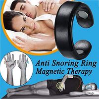 Dream-Zone 1 Piece Anti Snoring Ring Stopper Sleeping Breath Aid Acupressure Treatment Stop Snore Health Care Magnetic Therapy Finger Ring