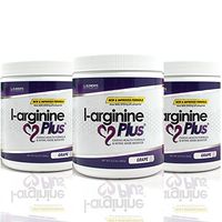 L-arginine Plus ® - The Most Effective L-arginine Product on the Market with 5110mg L-arginine & 1010mg L-citrulline - Buy 3 and SAVE (Net Wt 13.4OZ)