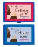 Lunchbox Love Notes for Birthday Girls & Boys by Say Please. Positive, Feel-Good Notes and Fun Trivia for All The Special Birthdays.