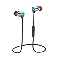 Lyperkin Bluetooth Headphones, Magnetic Wireless Earbuds Sport Sweatproof Earphones with Built in Mic, 3-6 Hours Play Time,Bluetooth4.1,Compatible with iOS/Android Phone and Other Bluetooth Devices.