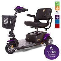 BUZZAROUND EX 3-Wheel Heavy Duty Long Range Travel Scooter (18-Inch Seat, Purple)