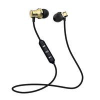 Bluetooth Earbuds Sports Wireless Headphones IPX4 Waterproof in-Ear Earphones Noise Canceling Stereo Headset Magnet Sweatproof with Mic for Gym Running, iPhone X/8/8 Plus/7/7 Plus