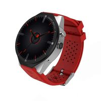 WephuPSho KW88 Pro Smart Watch Phone Android 3G WiFi Sim GPS Camera Sport (Red)