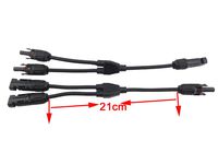 MISOL Y branch MC4 Parallel connector / Adapter / 1M2F+2M1F /TUV / Y Branch Connector