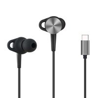Type C Headphone SUMWE Hi-Fi Digital Stereo Earbuds in-Ear USB C Headphones w/Mic for Google Pixel 4/3/2/XL, Samsung Note 10/+, Huawei, OnePlus, Nokia, Razer, Moto Z, HTC, Essential - Grey