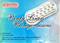 Panty Liners (Protoge-Dessous) - Package of 22 Count