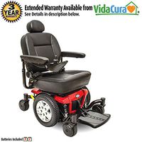 Pride Jazzy 600 ES Electric Wheelchair with Inside Delivery and Setup Option (Inside Delivery and Setup, 18"Wx18"-20"D Captain Seat)