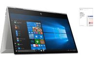 Newest HP Envy X360 2-in-1 15.6" FHD IPS Touch Screen Laptop w/ Office Home & Student 2019 | Intel Quad Core i5-8265U | 8GB RAM | 256GB SSD | Fingerprint Reader | Backlit Keyboard | Windows 10