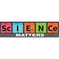 Eureka ''Science Matters'' Periodic Table Classroom Decoration Banner, 45'' x 12''