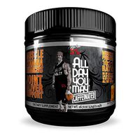 Rich Piana 5% Nutrition All Day You May Caffeinated, 10:1:1 BCAA Post Workout Muscle & Joint Recovery Drink Supplement Powder, Sugar-Free, COPMax™, Vitamin C, B12, 30 Servings (Southern Sweet Tea)