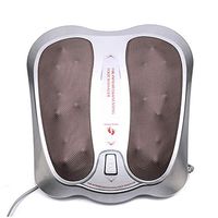 Lzour Shiatsu Foot Massager Machine with Heat Deep Kneading ABS Electric Infrared Foot Massage Roller for Foot Plantar Fasciitis Pain Relief