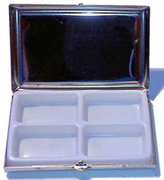 1890s Dead Woman in Coffin Victorian Gothic Decorative Pill Box