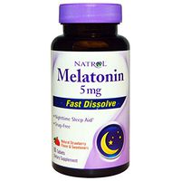 Advanced Melatonin Fast Dissolve Strawberry 5 MG (90 Tablets)