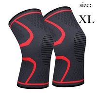 711TEK Compression Knee Sleeves - Best Knee Brace FDA Approved for Men & Women – Knee Support for Running and All Sports,Faster Injury Recovery (XLarge-2p)
