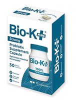 Bio-K Plus - Probiotic Supplement Capsule for Women & Men, 50 Billion Bacteria at Expiry Date, Enteric Coated, Vegan & Gluten Free, Shipped Cold to Preserve Probiotics, 15 Capsules