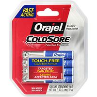 Orajel Touch-Free Cold Sore Patented Treatment .08 OZ