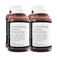 Double Strength Turmeric - Massive 1000mg x 720 tablets - 200% more Turmeric and natural levels of the potent Curcumin per tablet-AND 5mg black pepper extract for 300% increased absorption. SKU:TURMx4