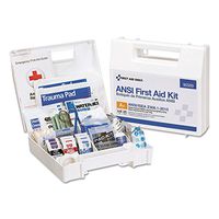 Ansi 2015 Compliant Class A+ Type I amp; Ii First Aid Kit for 25 People, 141 Pieces