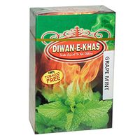 Diwan-E-Khas Grape Mint Hookah Flavour 100% Tabacco Free (Pack of 5)
