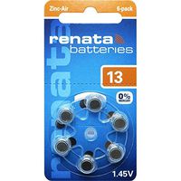 Renata Replacement Size 13 Hearing Aid battery