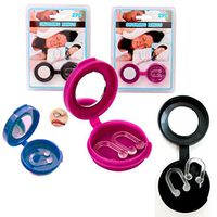 2 Packs Anti Snoring Nose Clips Stop Snore Free Sleep Aid Guard Night Device Tv