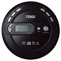 NAXA Electronics NPC-330 Slim Portable Cd and MP3 Player with FM Radio & Anti-Shock Technology