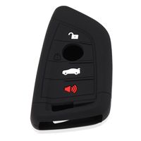 VCiiC Silicone Key fob case Cover for BMW F15 X5 BMW F16 X6 X-Series, etc