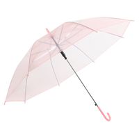 ESHOO Transparent Dome Shape Automatic Semi-Umbrella for Rain & Wind