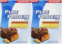 Pure Protein Choc Penut C Size 10.56 Pure Protein Choclate Peanut Carmel 50g Value Pack 10.56z