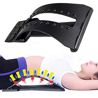Magic Back Stretcher Lumbar Support Device - Back Pain Relief - 4 Adjustable Settings for Back Stretcher Device