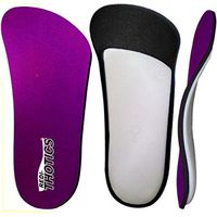Redi-Thotics Slim 3/4 Orthotic Insoles, Purple, B - M 7-7.5 / W 8-8.5