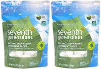 Seventh Generation Auto Dish Pacs - Free & Clear - 20 ct - 2 pk