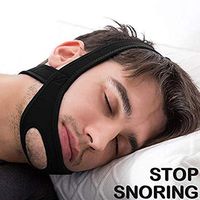 Anti Snoring CPAP Chin Strap by SNUDDLE - Unisex Premium Snore Stopper Guard for a Natural Snore Relief - No Snore Mask - Adjustable Snoring Sleep Aid for Men and Women! Snoring Solution
