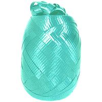 2 Eggs 3/16 Inch Curling Ribbon Egg Style 150 ft Total - Aqua