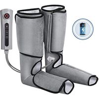 Foot And Calf Massage With Handheld Controller, Massage Boots Machine, Thigh And Calf Massager With Knee Heating, Leg Air Massager For Circulation Sequential Compression Wraps, Foot Massager Leg Wraps