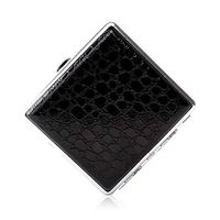 [LEATHER]Fashion Durable Nobility Men's Cigarette Case Cig Holder Box