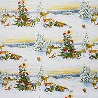 ScandinavianShoppe Christmas Wrapping Paper - Tomteliden