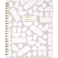 Knot and Bow 2020 Weekly & Monthly Planner, 8-1/2" x 11", Large, Geo Block (5294-905)