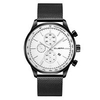 Men's Watches,Fxbar Nylon Strap Men Analog Wrist Watch Luxury Business Wristwatch Dress Watch(A)