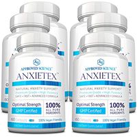 Anxietex™ - Naturally Decrease Stress and Anxiety - 360 Vegan Friendly Capsules
