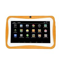 Kids Tablets PC 7 inch | Android WiFi Tablet 4-Core Processor, 1G RAM, 8GB ROM Laptop Computer HD Display Children Gifts (Orange)